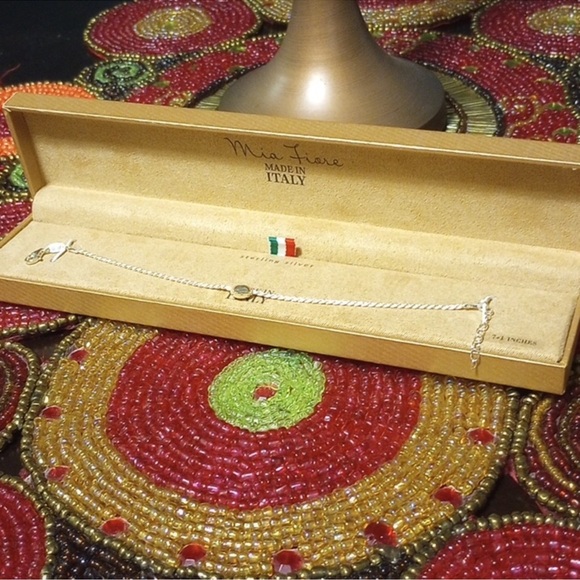 Sterling Silver Heart Bracelet - Picture 2 of 8